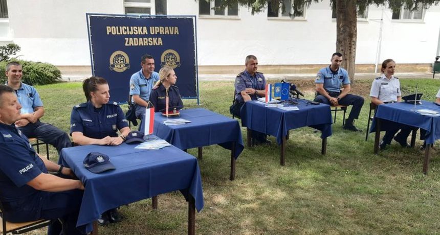 Policajci, strani policajci, PU zadarska Policajci, strani policajci, PU zadarska