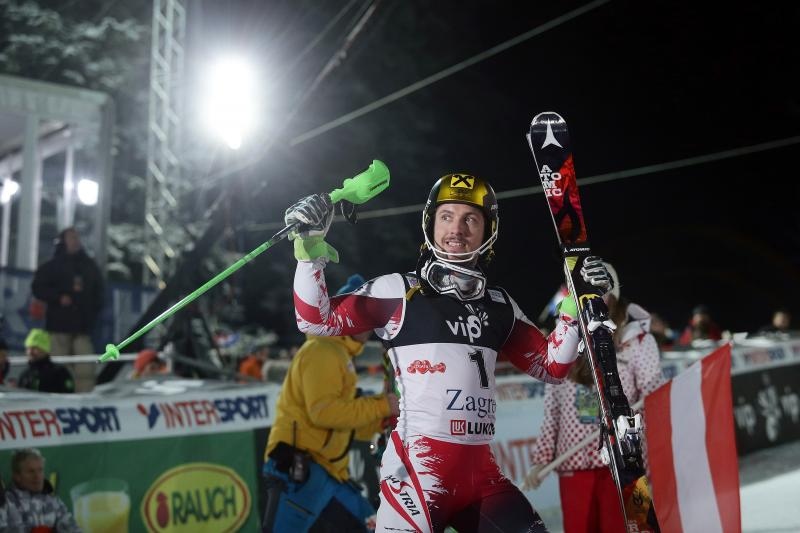 Vip Snow Queen Trophy, muška utrka 2015. Foto: PIXSELL