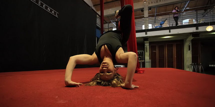 Arsenal: Xiomara Circo Art – ples na svili, Foto: Roberto Lerga