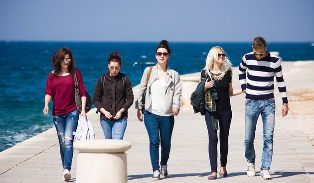 Đir po gradu 28. ožujka 2012., mladi, prijatelji Foto: Saša Čuka