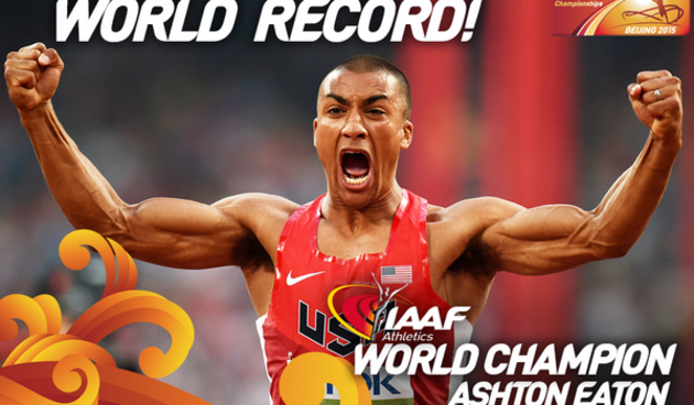 Ashton Eaton, foto: iaaf/twitter