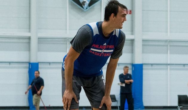 Dario Šarić, foto: Philadelphia 76ers ‏@Sixers