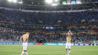 SP 2018: Slavlje hrvatskih reprezentativaca nakon pobjede nad Nigerijom SP 2018: Slavlje hrvatskih reprezentativaca nakon pobjede nad Nigerijom