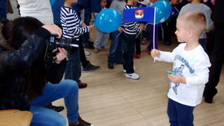 Dječji vrtić Ciciban uputio Sunčevu čestitku svome gradu Dječji vrtić Ciciban uputio Sunčevu čestitku svome gradu