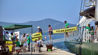 Rainbow warrior u Zadru