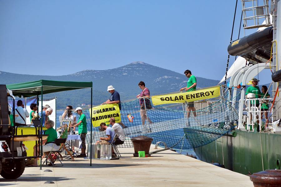 Rainbow warrior u Zadru