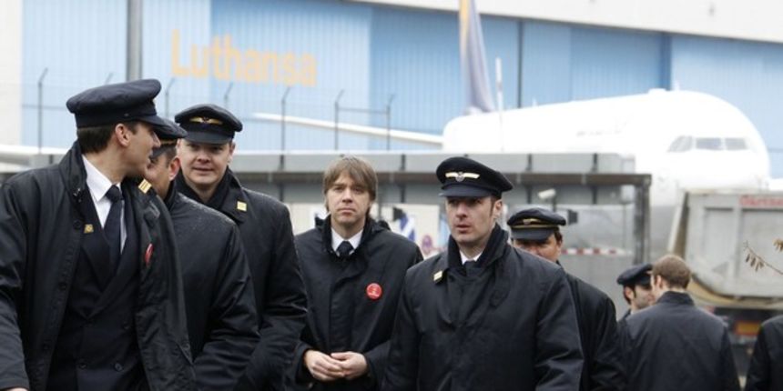 Piloti Deutche Lufthanse, Foto: Reuters Piloti Deutche Lufthanse, Foto: Reuters