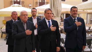 Polaganje lovorovog vijenca na spomen obilježje u povodu Dana antifašističke borbe Polaganje lovorovog vijenca na spomen obilježje u povodu Dana antifašističke borbe