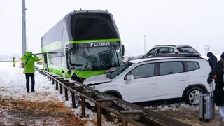 Lančani sudar autobusa i pet automobila kod Gospića