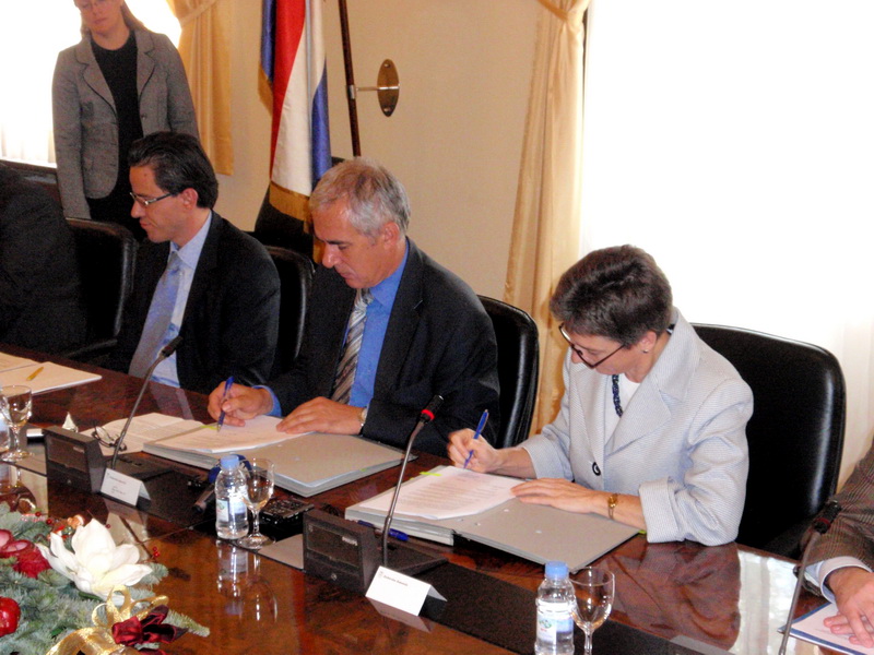 Potpisivanje sporazuma Zadarske Potpisivanje sporazuma Zadarske