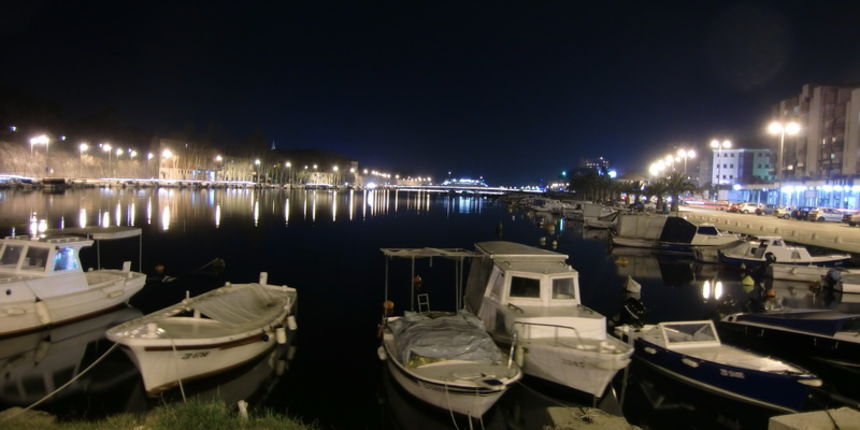 Zadar nocu, Foto: Mladen Malik Zadar nocu, Foto: Mladen Malik