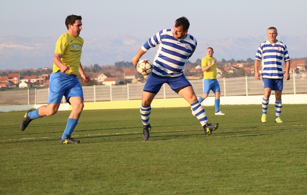 Derbi nogometne Lige veterana: Škabrnja – Mornar Vir