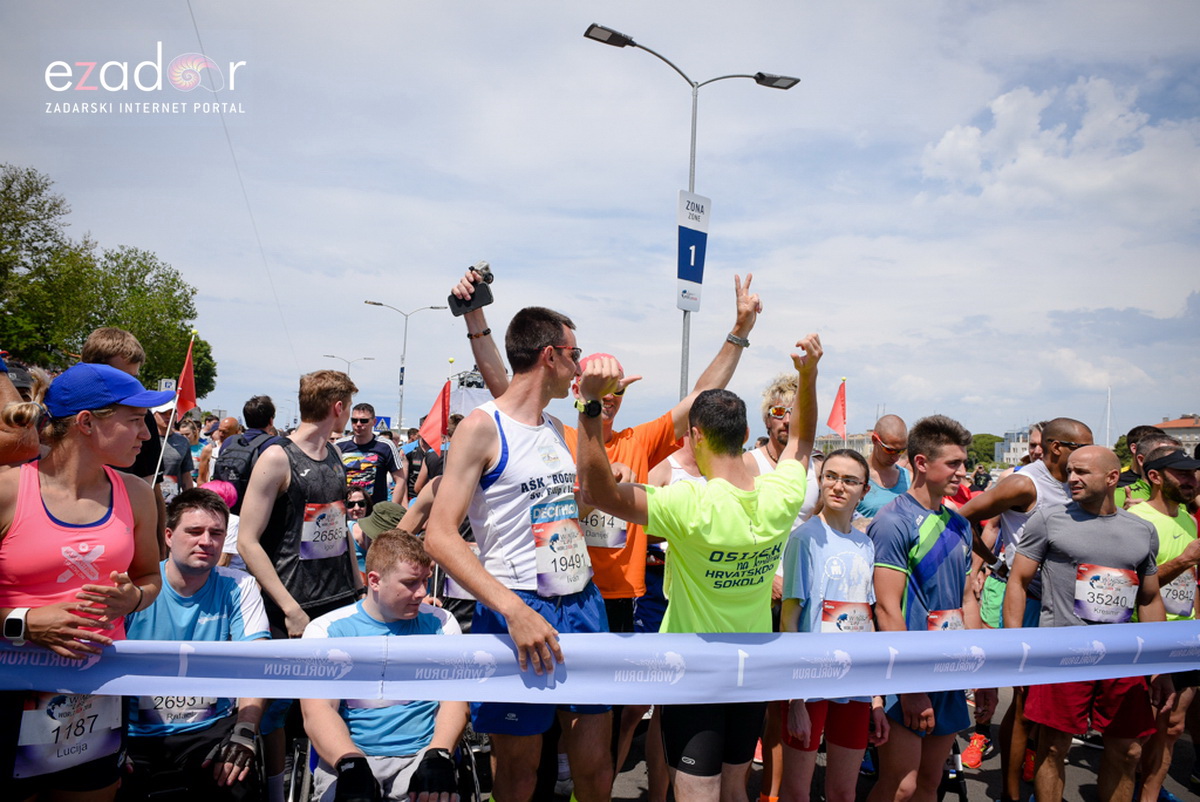 Start utrke Wings for Life World Run Zadar 2018.