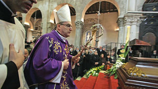 Posljednji ispraćaj nadbiskupa Ivana Prenđe (foto: Marin Gospić)