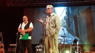 U povodu 950 godina prvog spomena grada Šibenika, blagdana sv. Mihovila i Dana grada održan je veliki koncert legendarnog Mate Miše Kovača. Photo: Duško Jaramaz/PIXSELL U povodu 950 godina prvog spomena grada Šibenika, blagdana sv. Mihovila i Dana grada održan je veliki koncert legendarnog Mate Miše Kovača. Photo: Duško Jaramaz/PIXSELL