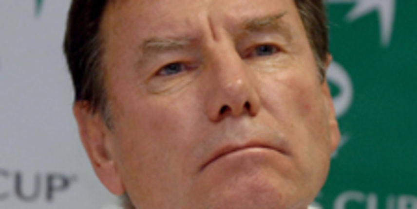 epa00586028 Croatian Davis Cup team captain Nikola Pilic during the press conference at Sibamac Arena in Bratislava, Slovakia, Wednesday 30 November 2005. Croatia faces Slovakia 02-04 December in the final of the Davis Cup tennis tournament. EPA/Pavel Ne epa00586028 Croatian Davis Cup team captain Nikola Pilic during the press conference at Sibamac Arena in Bratislava, Slovakia, Wednesday 30 November 2005. Croatia faces Slovakia 02-04 December in the final of the Davis Cup tennis tournament. EPA/Pavel Ne