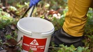 Članovi i volonteri Udruge apstinenata za pomoć pri resocijalizaciji Porat proveli su u akciju čišćenja infektivnog otpada