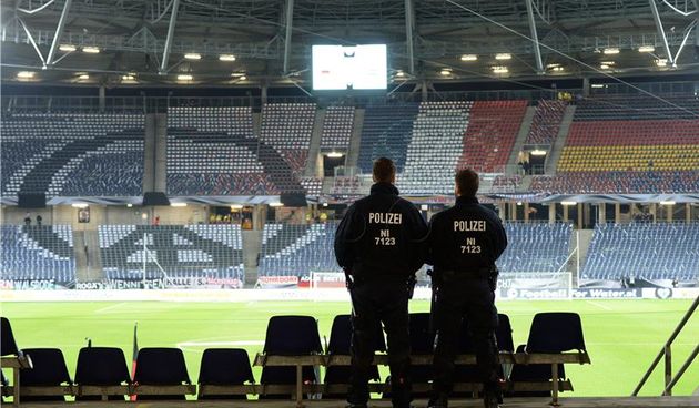 Otkazana utakmica u Hannoveru, foto: Hina