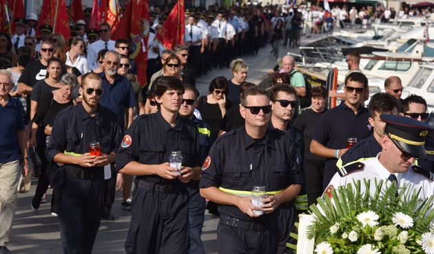 Vodice: mimohod sjećanja povodom 10. obljetnice stradanja vatrogasaca na Velikom Kornatu