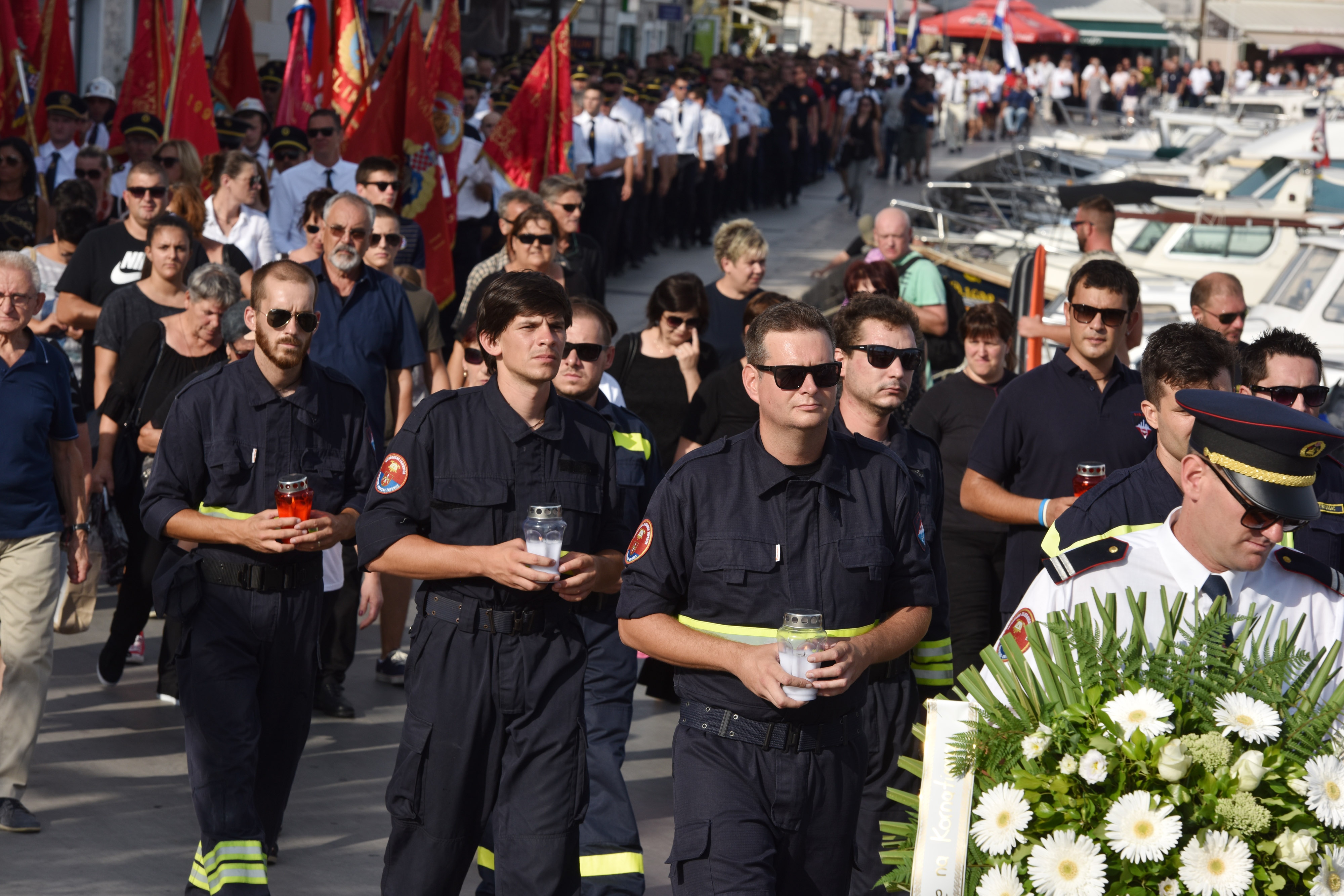 Vodice: mimohod sjećanja povodom 10. obljetnice stradanja vatrogasaca na Velikom Kornatu