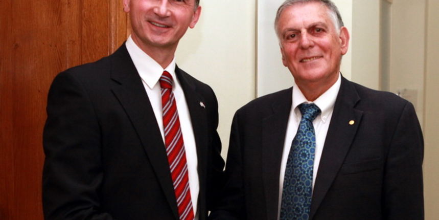 Dragan Primorac i Dan Shechtman