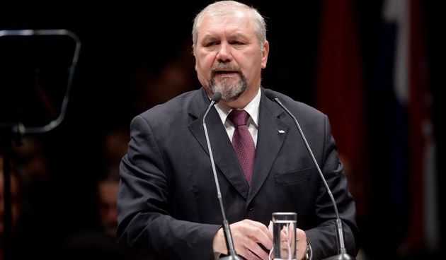 Na velikoj konvenciji SDP-a s temom “Red. Rad. Rast” predstavljeni su rezultati dvije godine Kukuriku-vlade predvodjene SDP-om. Silvano Hrelja. Photo: Marko Prpic/PIXSELL