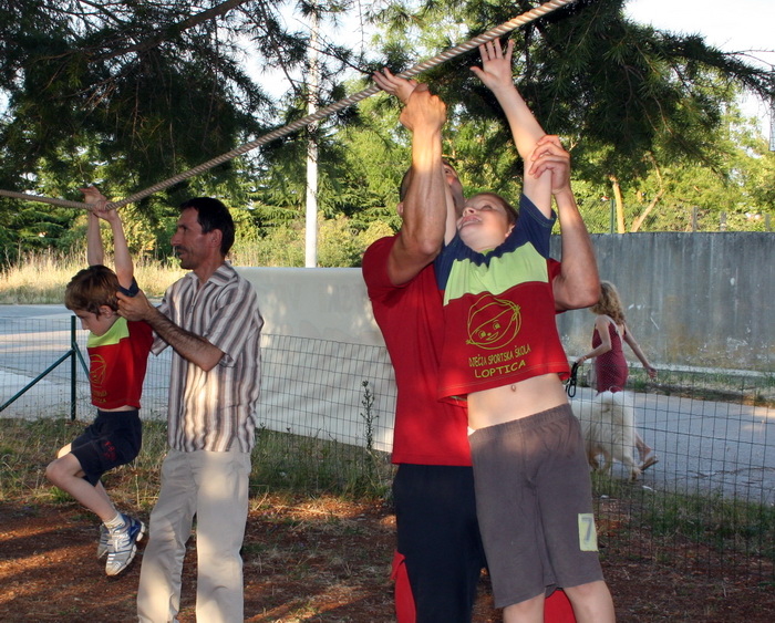 Svečani završni trening predškolaca u DSV “Loptica”, Foto: Mladen Malik Svečani završni trening predškolaca u DSV “Loptica”, Foto: Mladen Malik