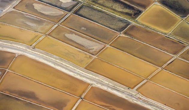 Solana Pag iz ptičje perspektive, foto: Dino Stanin/PIXSELL