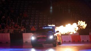 Zagreb – U Areni odrzan veliki automobilisticki spektakl Top Gear Live, koji se temelji na kultnoj BBC-jevoj seriji voditelja Jeremyja Clarksona. Jeremy Clarkson, Richard Hammond, James May. Photo: Goran Jakus/PIXSELL