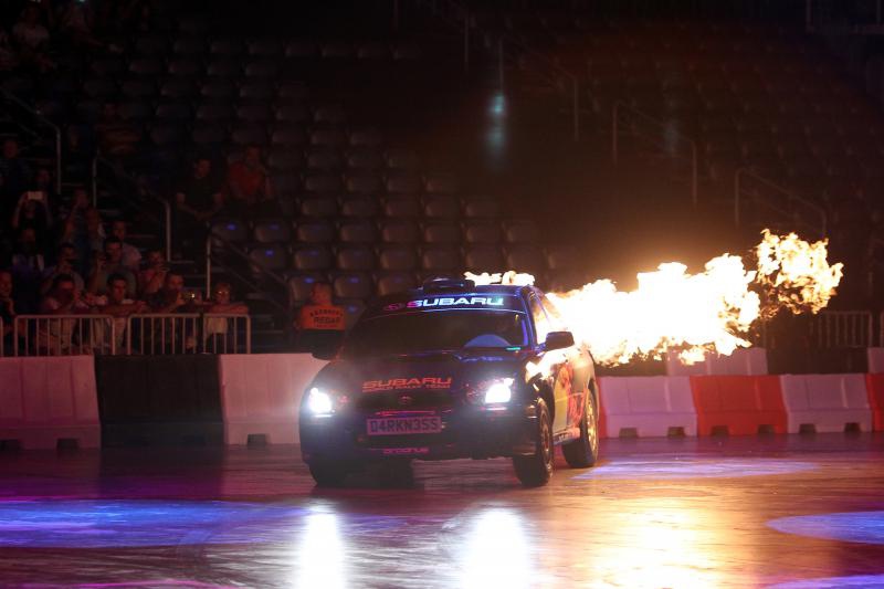 Zagreb – U Areni odrzan veliki automobilisticki spektakl Top Gear Live, koji se temelji na kultnoj BBC-jevoj seriji voditelja Jeremyja Clarksona. Jeremy Clarkson, Richard Hammond, James May. Photo: Goran Jakus/PIXSELL