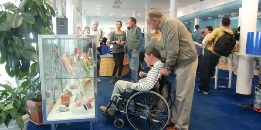 Izložba udruga Svjetlo u GKZD, keramika, kreativnost