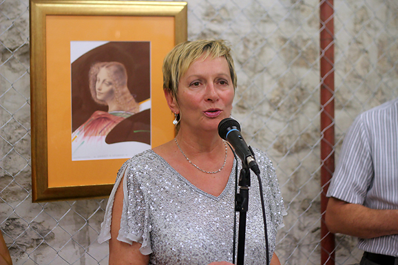 Otvorenje humanitarne izložbe Dimitrija Popovića (foto:Saša Čuka)