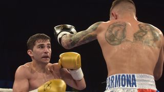 Svjetska boksačka liga, grupa B C1, kategorija 46-49 kg, Nodari Darbaidze (Croatian Knights) – Samuel Carmona (France Fighting Roosters).