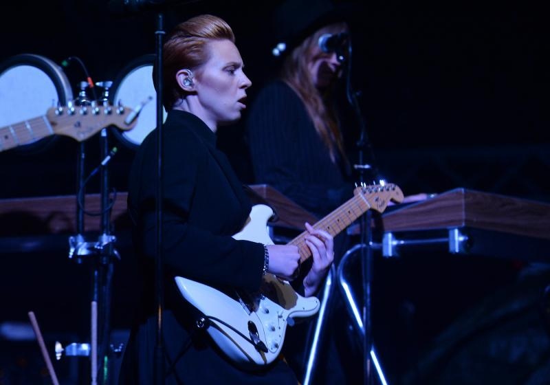 Druga vecer 10. INmusic festivala, najveceg open-air festivala u Hrvatskoj na kojem nastupaju svjetski poznati izvodjaci. Nastup britanske pjevacice Elly Jackson i njene electro pop atrakcije La Roux. Photo: Marko Lukunic/PIXSELL Druga vecer 10. INmusic festivala, najveceg open-air festivala u Hrvatskoj na kojem nastupaju svjetski poznati izvodjaci. Nastup britanske pjevacice Elly Jackson i njene electro pop atrakcije La Roux. Photo: Marko Lukunic/PIXSELL