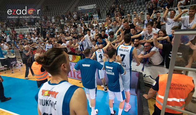 Polufinale doigravanja HT Premijer lige, 1. utakmica: KK Zadar – KK Cibona 89-78