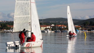 Sukosan: U uvali Zlatna luka odrzan je prvi dan dan Match Race regate, Foto: Mladen Malik