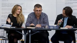 12.11.2014., Zagreb – U sklopu Interlibera odrzana je promocije knjige pod nazivom Grijesi hrvatske knjizevnice iz dijaspore Marijane Dokoze. Photo: Davor Visnjic/PIXSELL