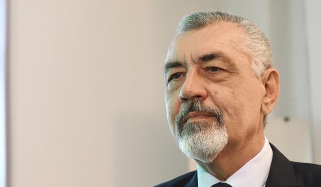 Ivica Mudrinic, predsjednik nacionalnog vijeca za konkurentnost u HUB-u je predstavio izvjesce o globalnoj konkurentnosti 2016. – 2017. Photo: Davor Visnjic/PIXSELL