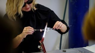 Demonstracija puhanja stakla @ Muzej antičkog stakla
