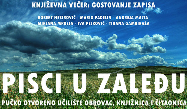 “Pisci u zaleđu”: Zadarski pisci gostuju diljem Zadarske županije