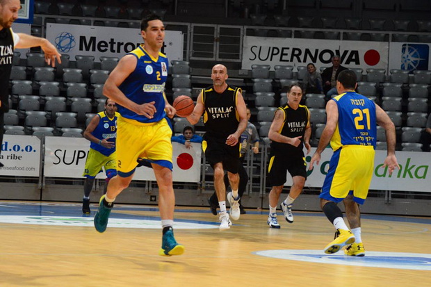 3. OTP masters vetera.a, M 45+: Vitalac Split – Maccabi Tel Aviv 66-56, foto. Iva Perinčić 3. OTP masters vetera.a, M 45+: Vitalac Split – Maccabi Tel Aviv 66-56, foto. Iva Perinčić