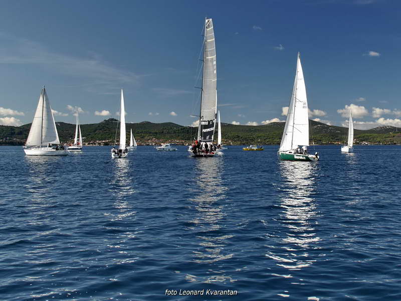 Zadarska Koka 2016. gledana s mora. Foto: Leonard Kvarantan Zadarska Koka 2016. gledana s mora. Foto: Leonard Kvarantan