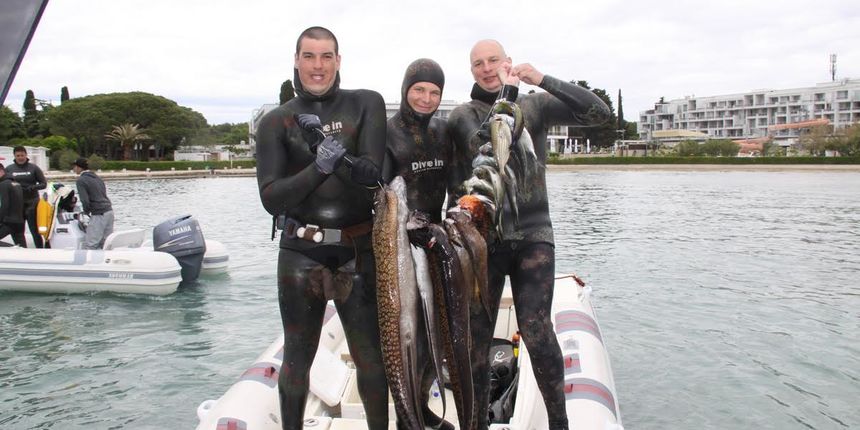 Team Italia pobjednik 5. Dive In kupa- presudila kirnja od 12,6kg ulovljena na 40m dubine