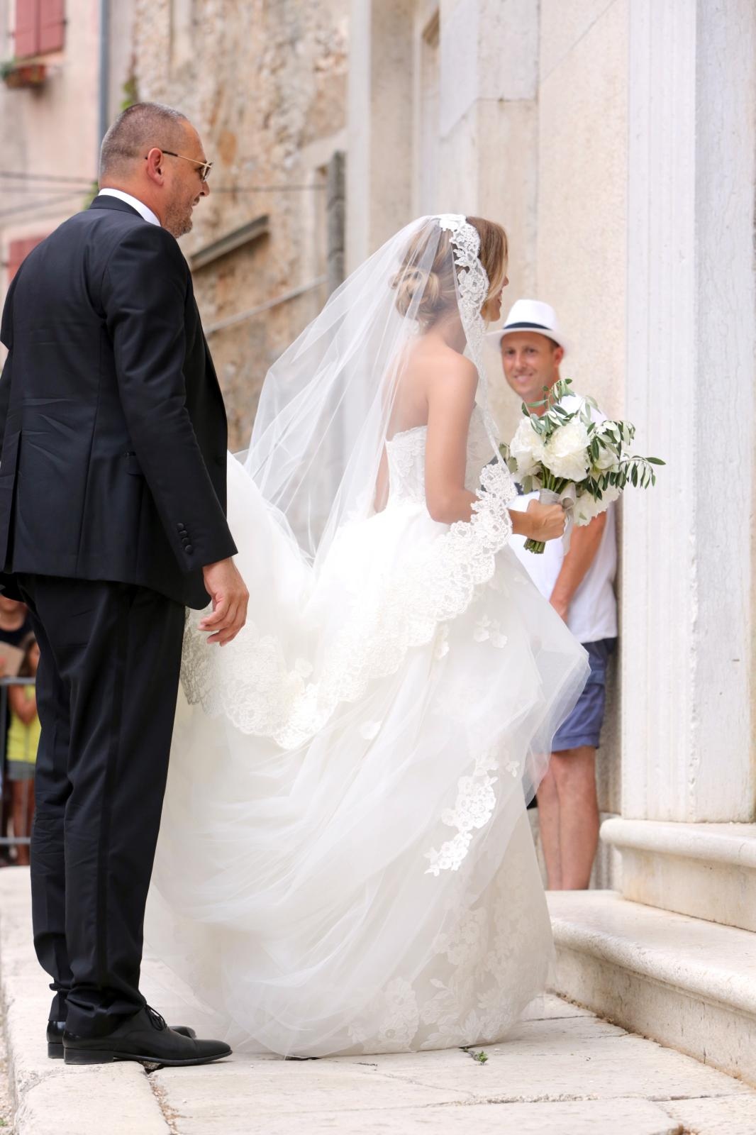 Vjenčanje Franka Batelić i Vedran Ćorluka