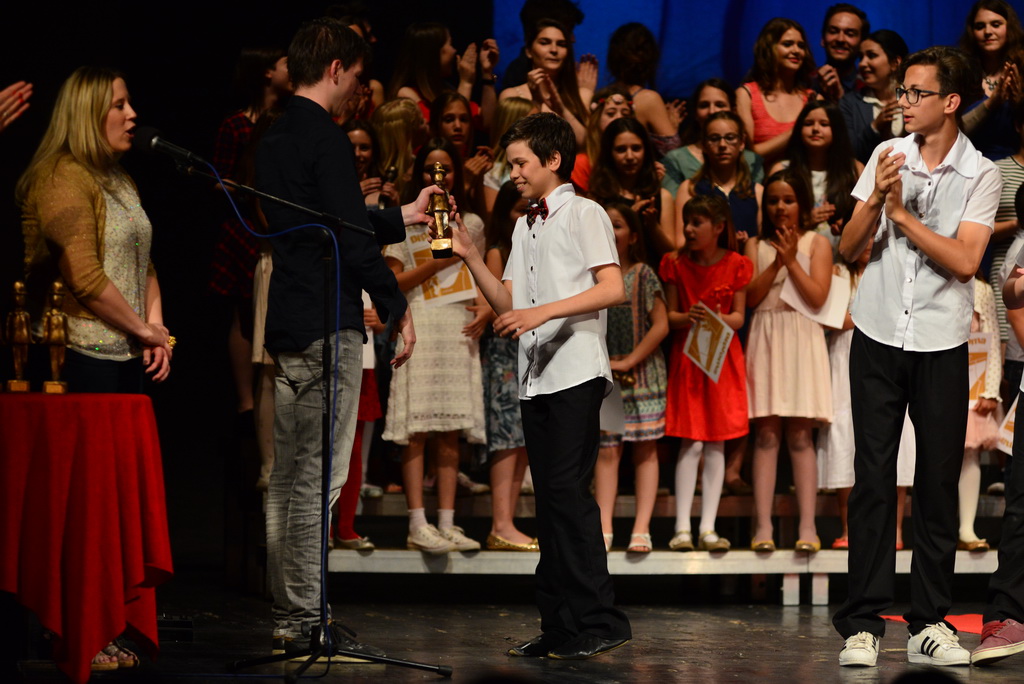 Dodjela nagrade “NOBI” u Hrvatskom narodnom kazalištu, izlozba fotografija Ive Perincic