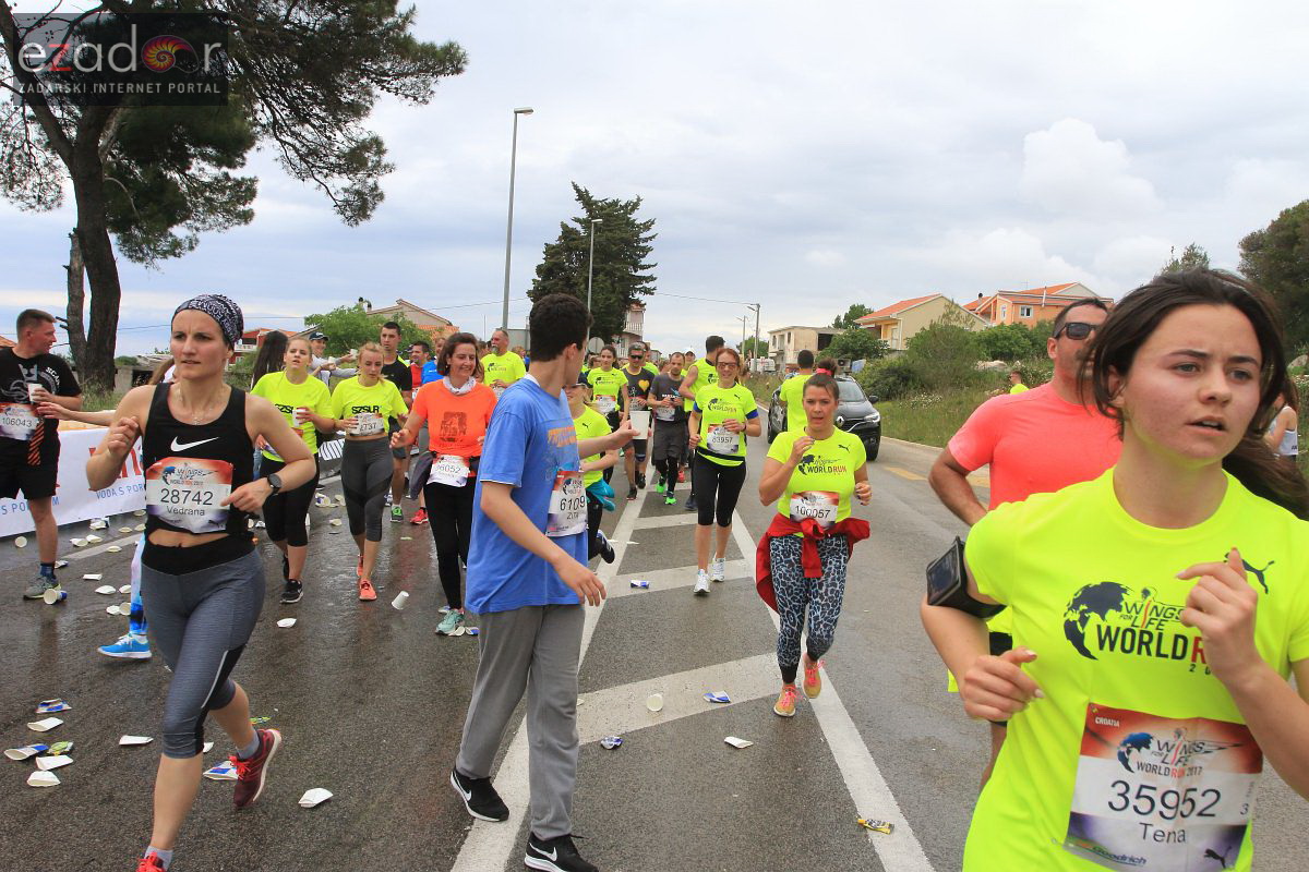 Wings for Life World Run Zadar 2017: Okrjepa u Bibinjama
