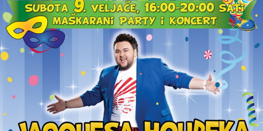 Dječji karneval u Supernova centru uz Jacquesa Houdeka