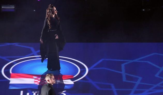 Svečano otvorenje Svjetskog rukometnog prvenstva, Lana Jurčević, foto:Goran Stanzl/PIXSELL