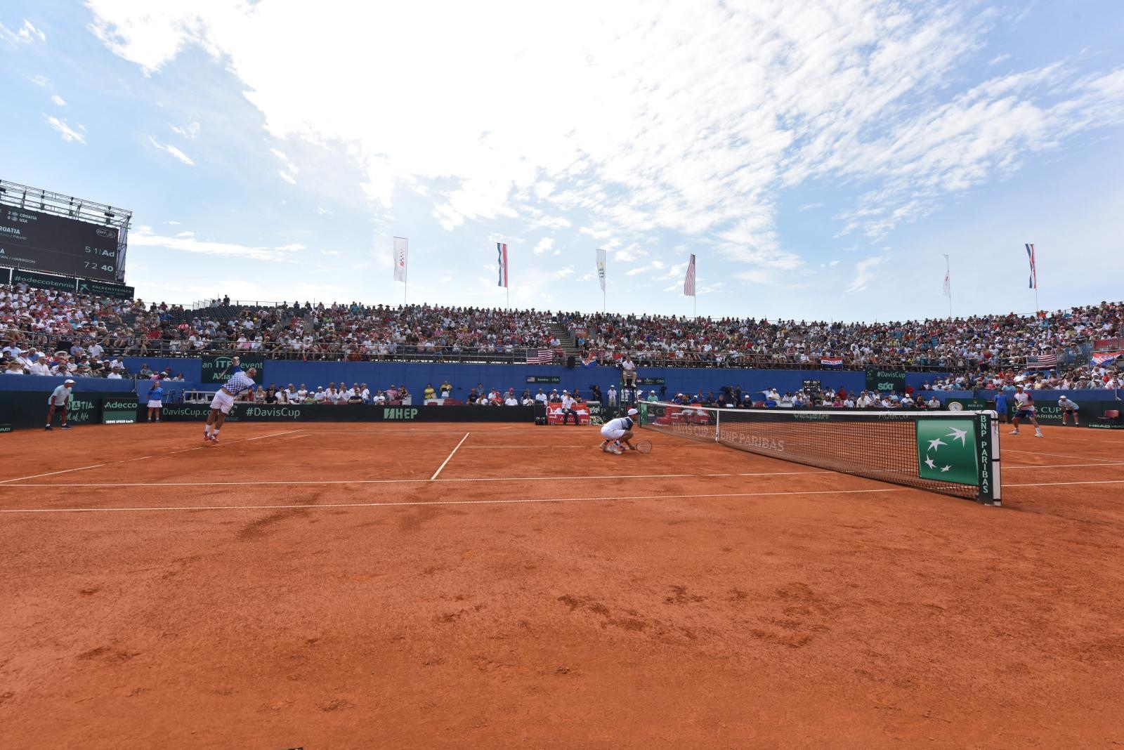 Davis Cup: Pavić/Dodig – Bryan/Harrison 2-3