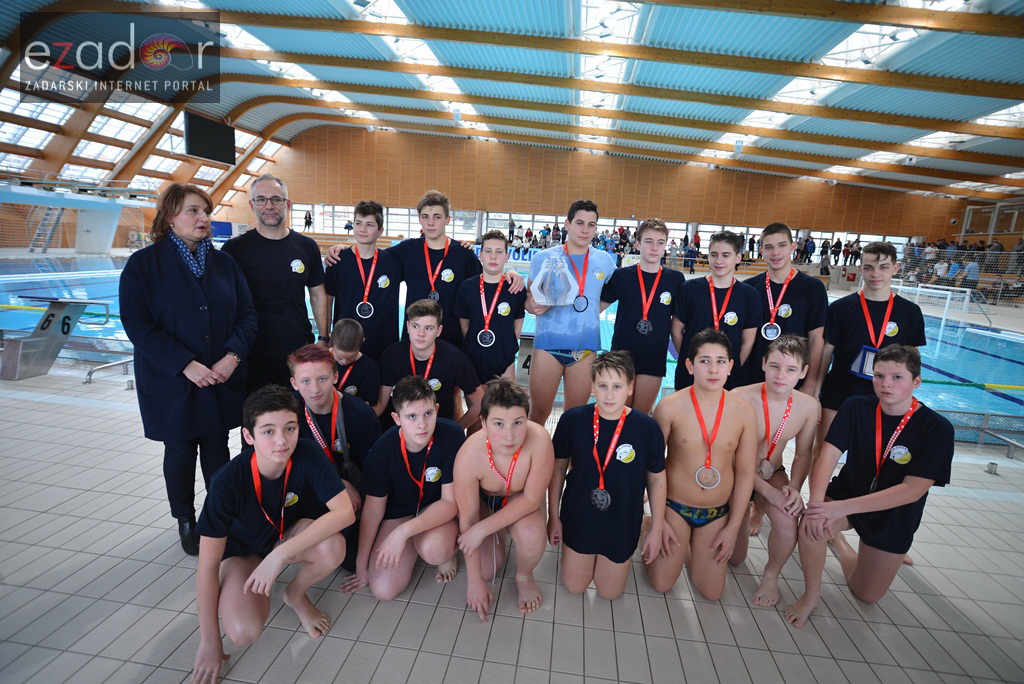 Kadeti Vaterpolo kluba Zadar 1952 viceprvaci Hrvatske!